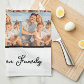 Personalized Custom Photo  Theedoek (Quarter Fold)
