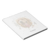 Personalized Custom Photo with Name Notitieblok (Schuin)