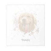 Personalized Custom Photo with Name Notitieblok (Voorkant)