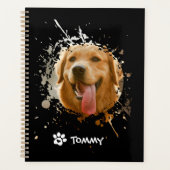 Personalized Custom Photo with Name Spiral Photo  Planner (Voorkant)