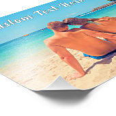 Personalized Custom Text and Photo Poster Example (Hoek)