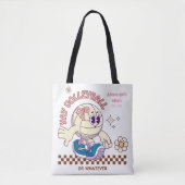 Personalized Custom Volleyball Mother Tote Bag (Voorkant)