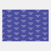 Personalized Custom Your Logo Here Business Office Inpakpapier Vel (Voorkant 2)