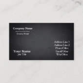 Personalized Custom Your Own Grey Visitekaartje (Voorkant)