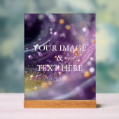 Personalized Custom Your Own Photo Acryl Bord (Neutraal)