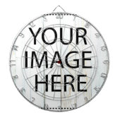 Personalized Custom Your Own Photo & Text Dart Boa Dartbord (Voorkant)