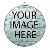 Personalized Custom Your Own Photo & Text Dartbord (Voorkant)