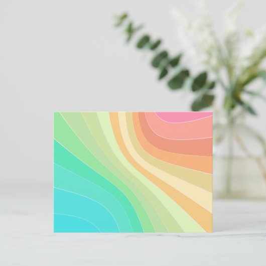 Personalized Custom Your Own Photo & Text Postcard Briefkaart (Staand voorkant)