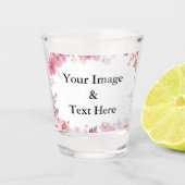 Personalized Custom Your Own Photo & Text Shot Glas (Voorkant)