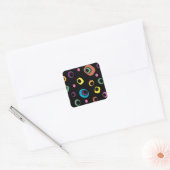 Personalized Custom Your Own Photo & Text Vierkante Sticker (Envelop)