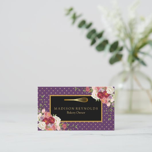 Personalized Custom Your Own Photo & Text Visitekaartje (Staand voorkant)