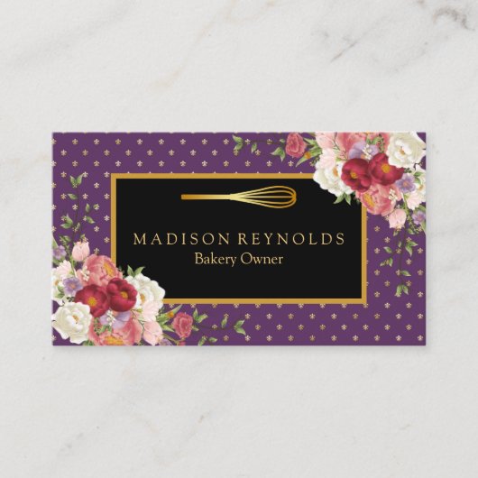 Personalized Custom Your Own Photo & Text Visitekaartje (Voorkant)