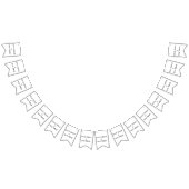 Personalized Custom Your Own Photo & Text  Vlaggetjes (Alle)