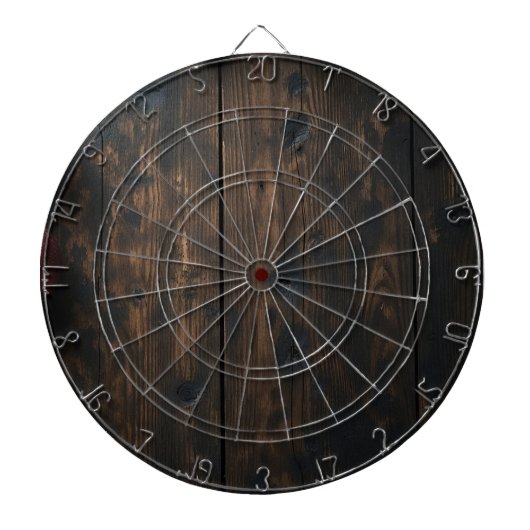 Personalized Custom Your Own Photo Wooden Dartbord (Voorkant)