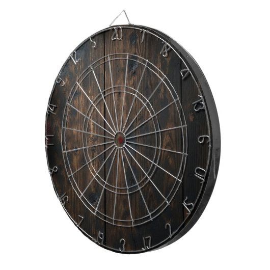 Personalized Custom Your Own Photo Wooden Dartbord (Voorkant Rechts)