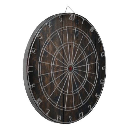 Personalized Custom Your Own Photo Wooden Dartbord (Voorkant Links)