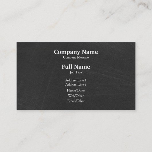 Personalized Custom Your Own Visitekaartje (Voorkant)