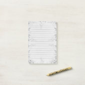 Personalized Customizable Lined Notebook Paper Pos Post-it® Notes (Op bureau)