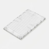 Personalized Customizable Lined Notebook Paper Pos Post-it® Notes (Schuin)