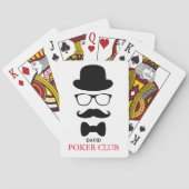 Personalized Customized Poker Club Pokerkaarten (Achterkant)