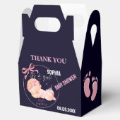Personalized Cute Baby Shower  Favor Boxes Bedankdoosjes (Geopend)