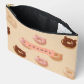 Personalized Cute Cat Ear Donuts Pattern Etui (Open)