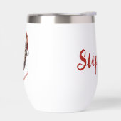 Personalized Cute Christmas Cat with Santa Hat (Links)