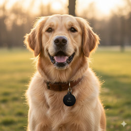 Personalized Cute Custom Paw Print Name Huisdierpenning