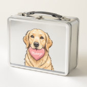Personalized Cute Dog with Heart (Voorkant)