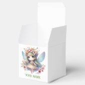 Personalized Cute Fairy & Floral Wreath Bedankdoosjes (Geopend)
