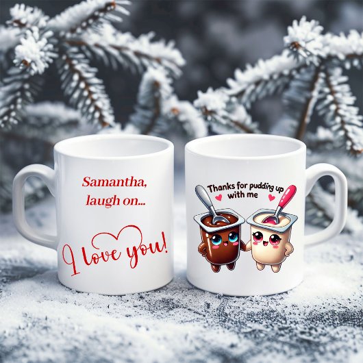 Personalized Cute Food Mug Gift for Boyfriend Koffiemok