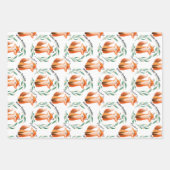 Personalized Cute Fox woodland birthday Inpakpapier Vel (Voorkant)