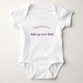 Personalized Cute Funny Romper (Voorkant)