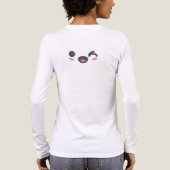 Personalized Cute Kawaii Let's Gym Tri-Blend Shirt (Achterkant)