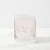 Personalized Cute Kitten Winter Mug Matglas Koffiemok (Center)