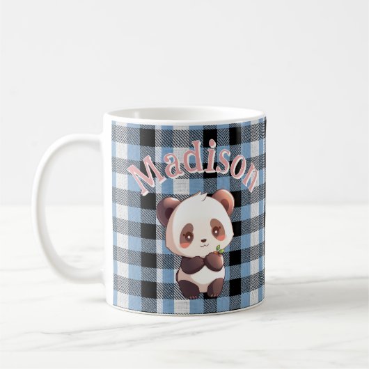 Personalized Cute Panda Coffee Mug Koffiemok (Links)