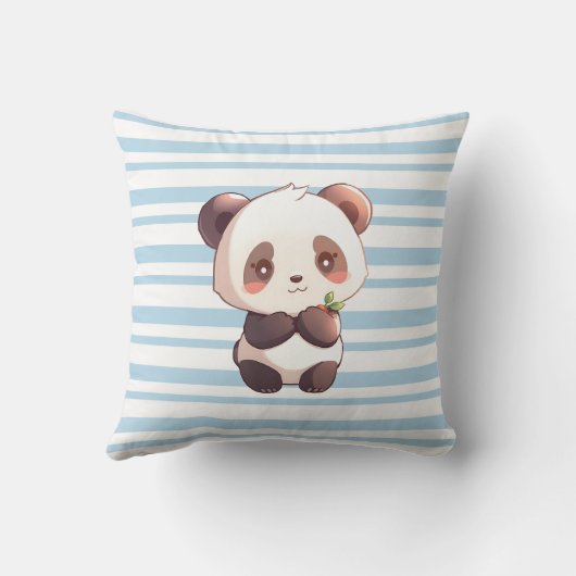 Personalized Cute Panda Kussen (Achterkant)