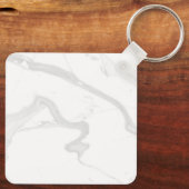 Personalized Cute Pastel Green Shiba Inu - Dog Sleutelhanger (Achterkant)