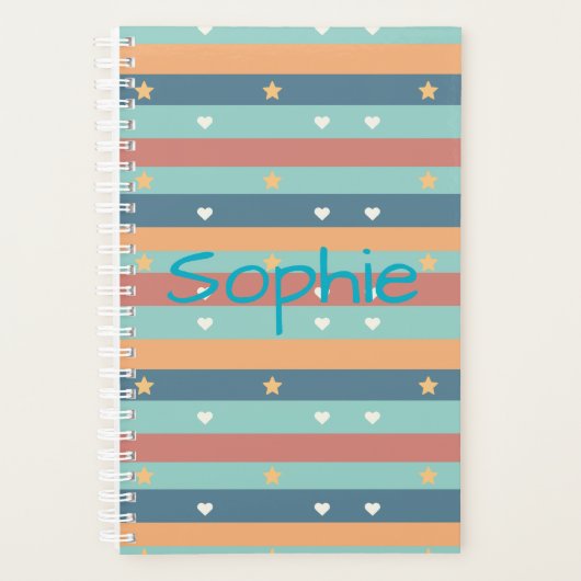 Personalized Cute Planner with Name (Voorkant)