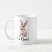 Personalized Cute Rabbit Bunny Coffee Mug Koffiemok (Links)