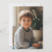 Personalized Cute Raccoon Valentine Feestdagenkaart (Achterkant)