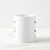 Personalized Cute Snowman Hot Cocoa Mug for Kids Koffiemok (Center)