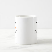 Personalized Cute Snowman Hot Cocoa Mug for Kids Koffiemok (Center)