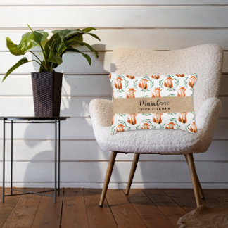 Personalized Cute woodland Fox nursery decor Accent Kussen