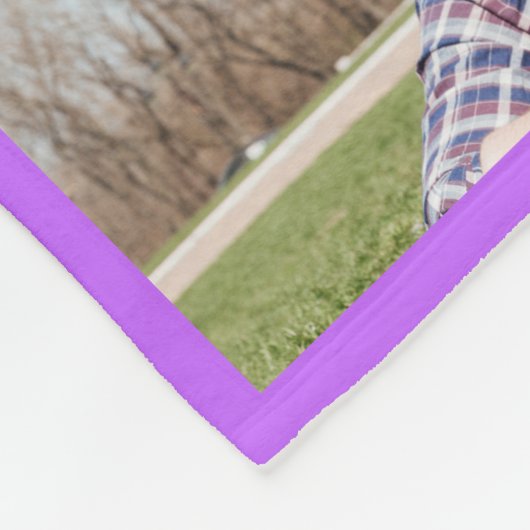 Personalized Dad 6 Photo Collage Gift Kids Fleece Deken (Hoek)