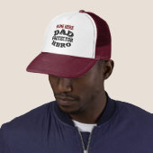 PERSONALIZED DAD BESCHERMER HERO TRUCKER HOED PET (In situ)