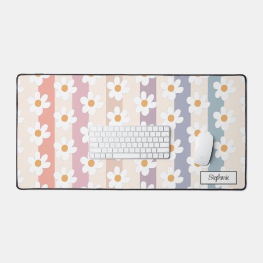 Personalized Daisy Bureaumat (Keyboard & Muis)
