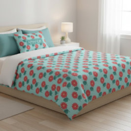 Personalized Daisy Pattern Pillowcase Kussensloop