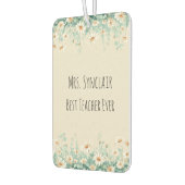 Personalized Daisy Teacher Thank You Luchtverfrisser (Links)
