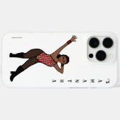 Personalized Dancer White Print # 1  Case-Mate iPhone Case (Achterkant (horizontaal))
